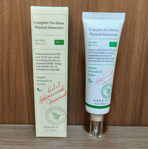 Protetor Solar Mineral Axis-Y - FPS 50 UVA/UVB, Hidratação Duradoura