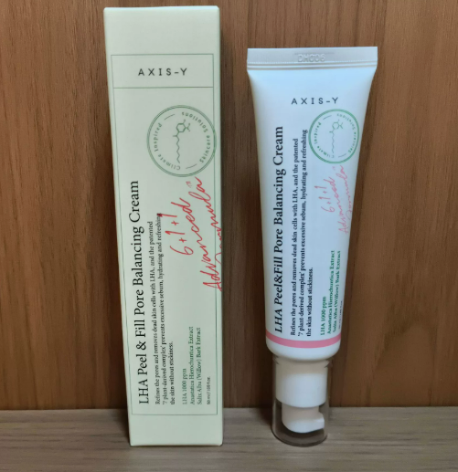 Creme Axis-Y Facial com LHA, Centella Asiática e Chá Verde - Esfoliação , Reduz Poros, Calmante