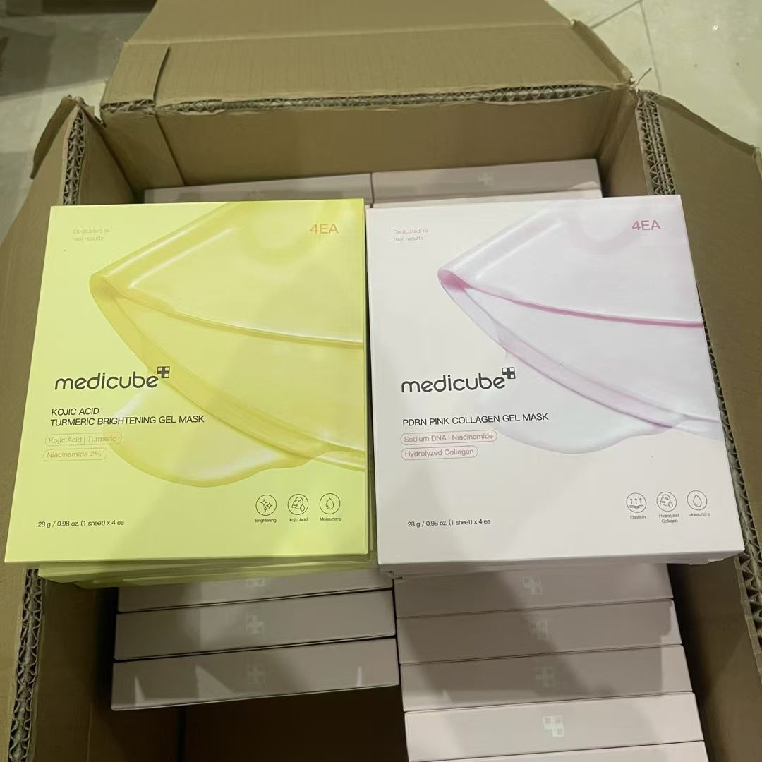 Máscara Facial Medicube Anti-Idade com PDRN e Colágeno - Renovação da Pele, Elasticidade e Hidratação 24h