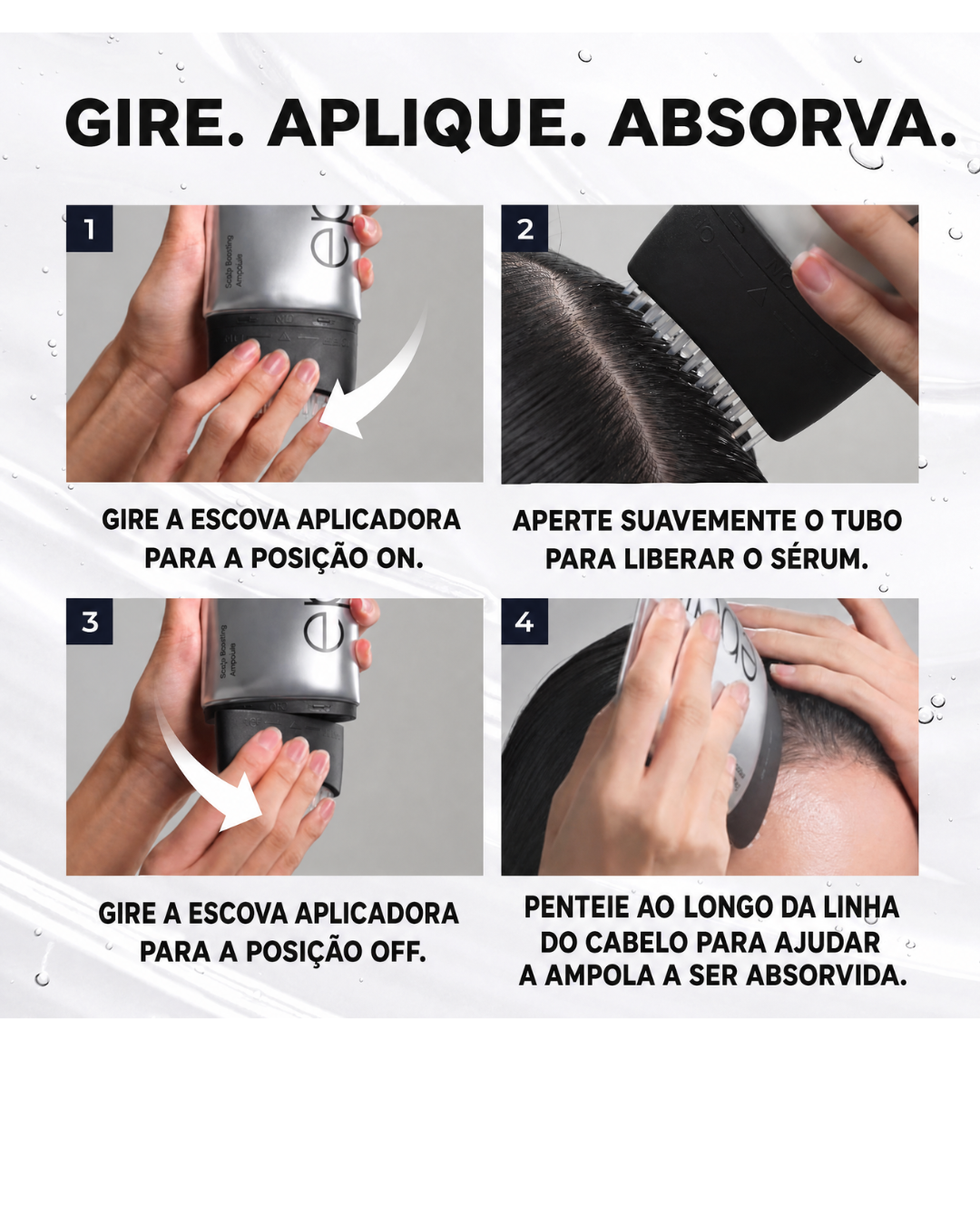 Sérum Capilar EPAIS PDRN 150ml – Anticaspa, Descamação e Couro Cabeludo