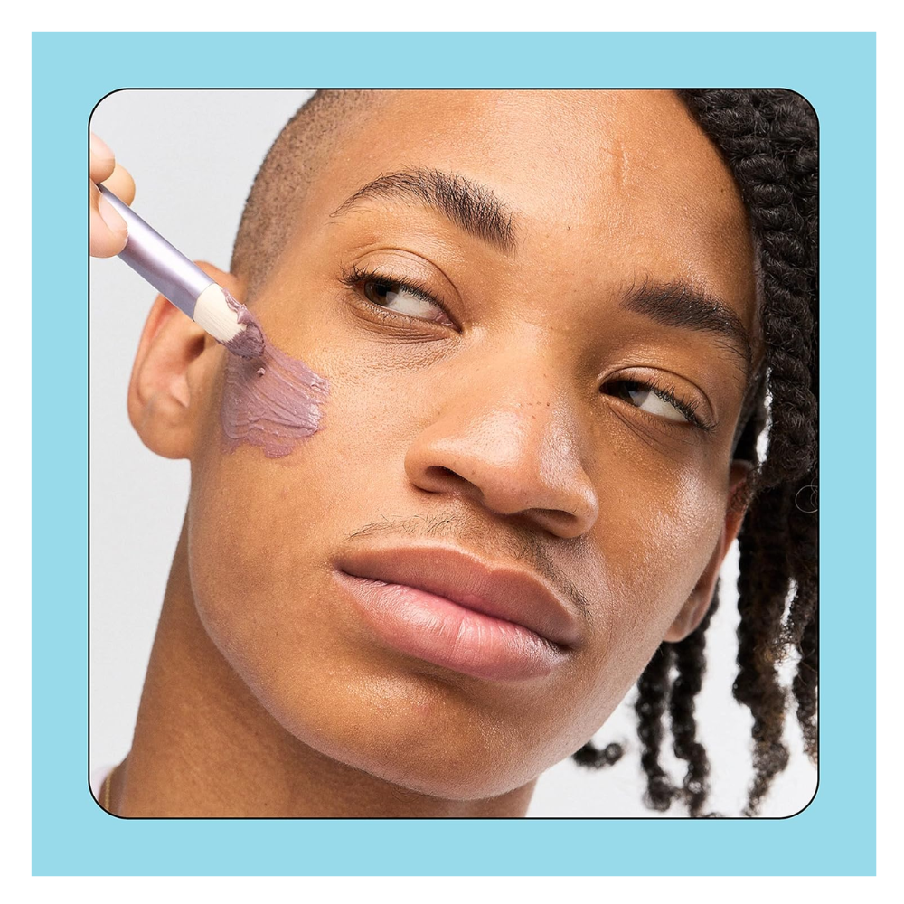 Máscara de Argila Detox Bubble Skincare Come Clean 45ml | Máscara Facial com Argila Roxa Brasileira, Ácido Azelaico e Vitamina E para Limpeza Profunda e Pele Mais Uniforme