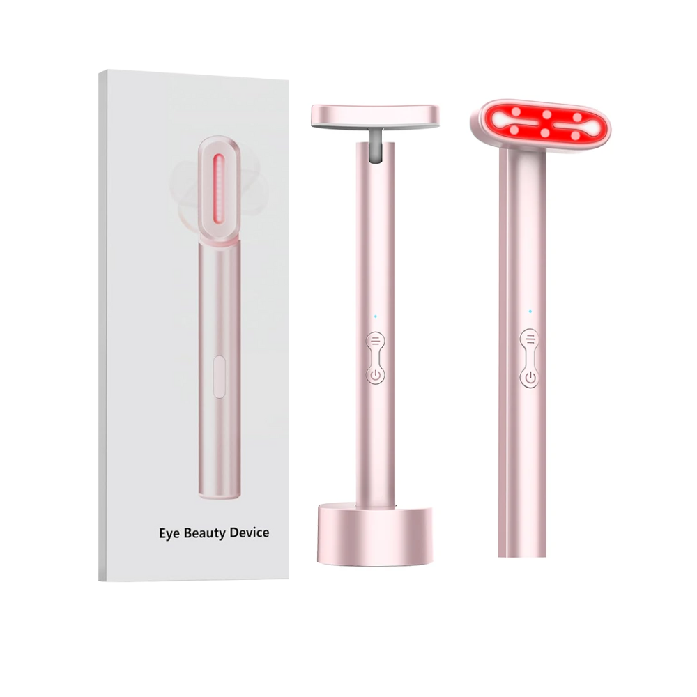 Dispositivo de Fototerapia LED 7 Cores Solave – Tratamento para Olhos, Rosto e Pescoço