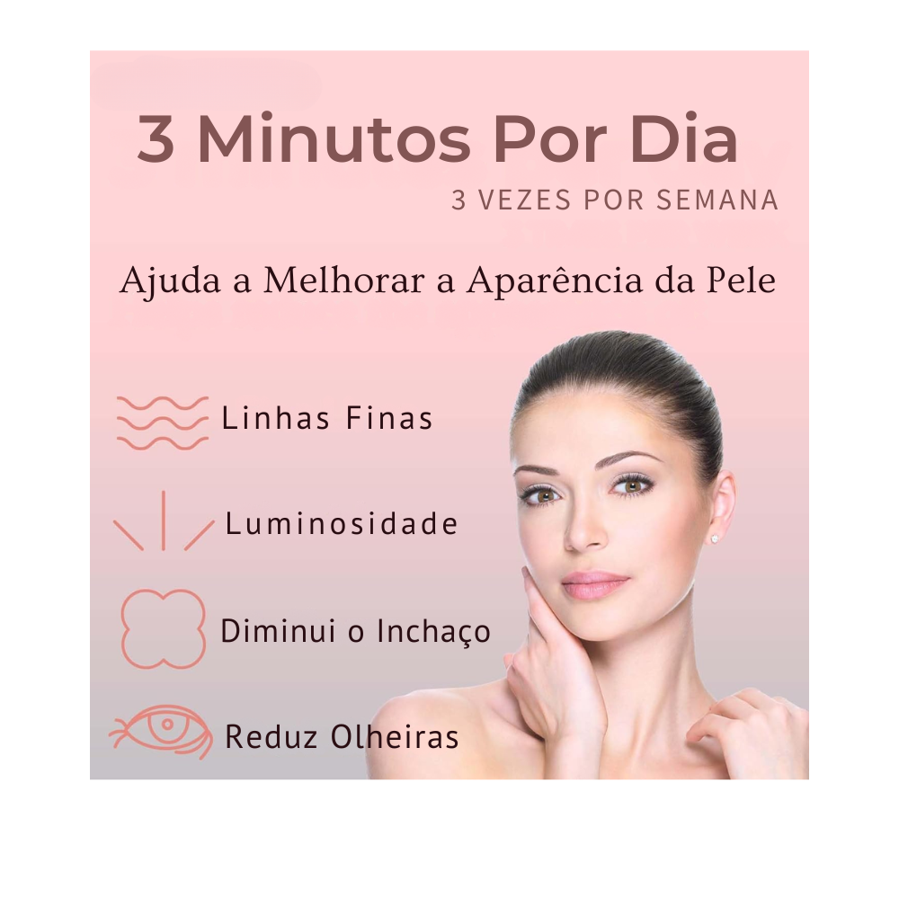 Dispositivo de Fototerapia LED 7 Cores Solave – Tratamento para Olhos, Rosto e Pescoço