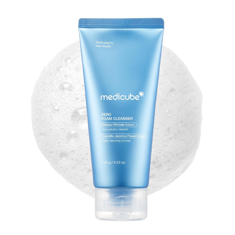 Medicube Zero Foam Cleanser | Limpador Facial Suave para Poros, Oleosidade e Pele Sensível