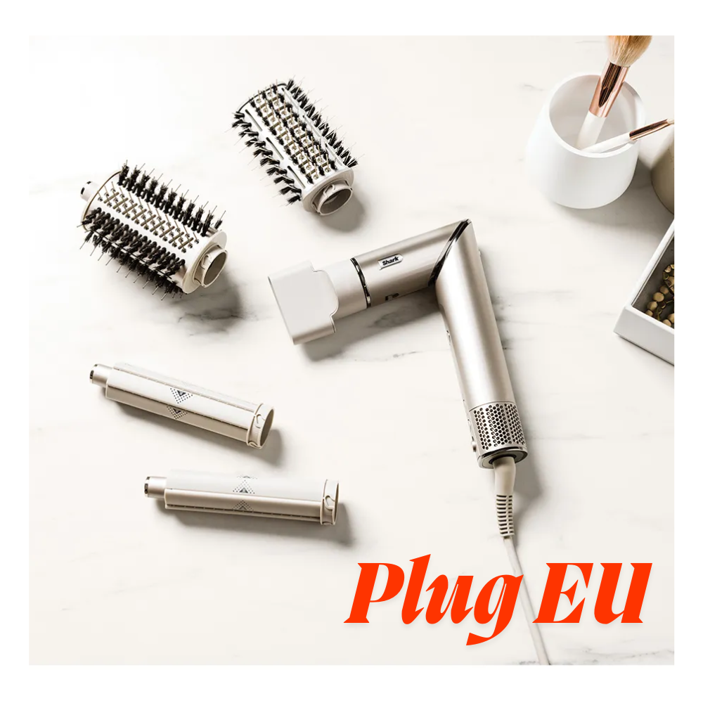 Secador e Modelador de Cabelo 5 em 1 Shark FlexStyle HD430 -  Alta Velocidade e Ion Negativo