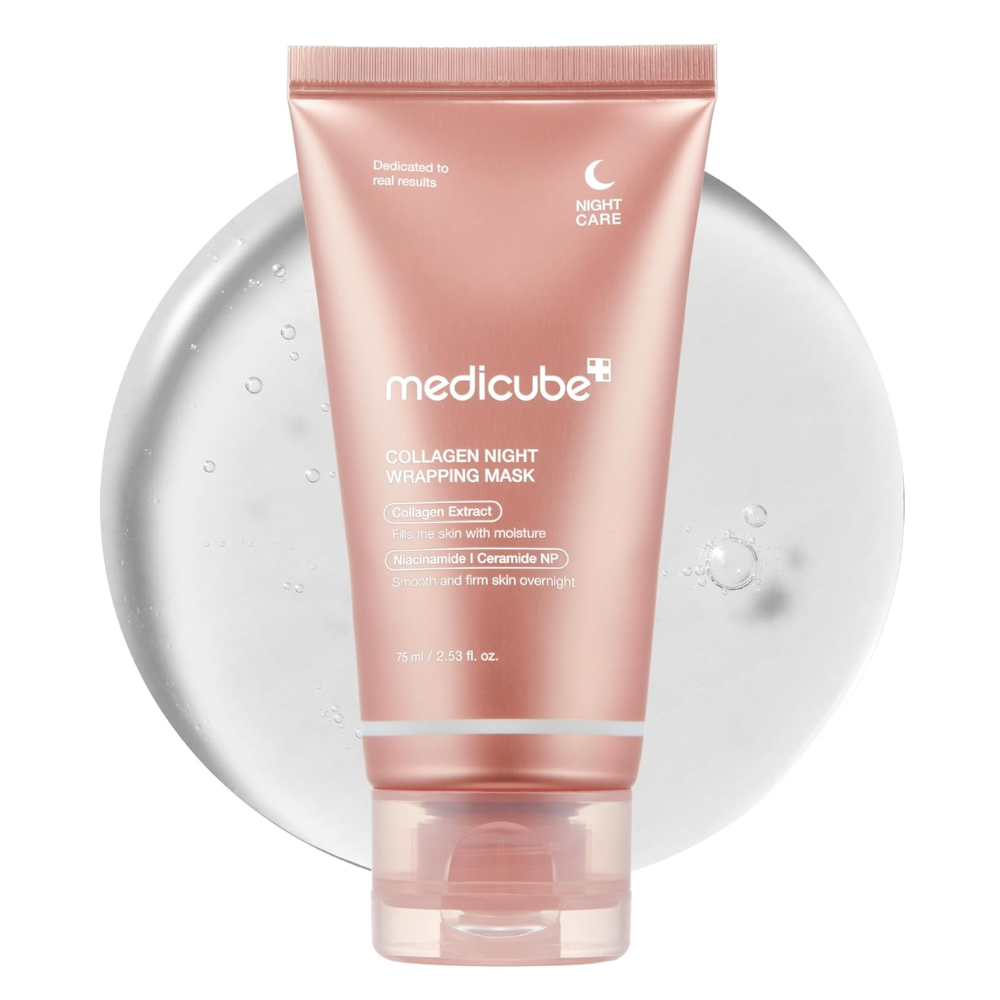 Máscara Facial Noturna Peel Off com Colágeno Medicube- Hidratação Profunda e Redução da Flacidez