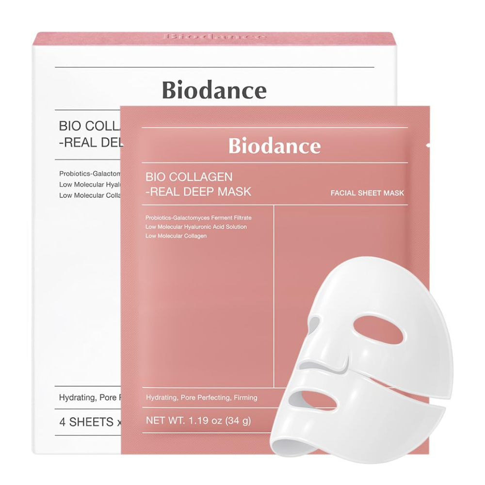 Máscara Facial Noturna Bio-Collagen Real Deep BIODANCE | Hidratação Profunda