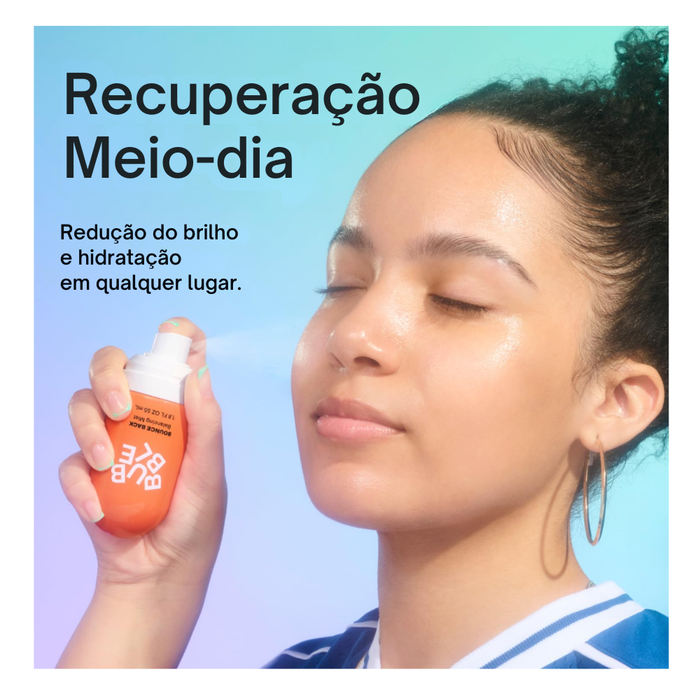 Spray Tônico Hidratante Bubble Skincare com Niacinamida e Extrato de Casca de Salgueiro para Poros e Equilíbrio da Pele