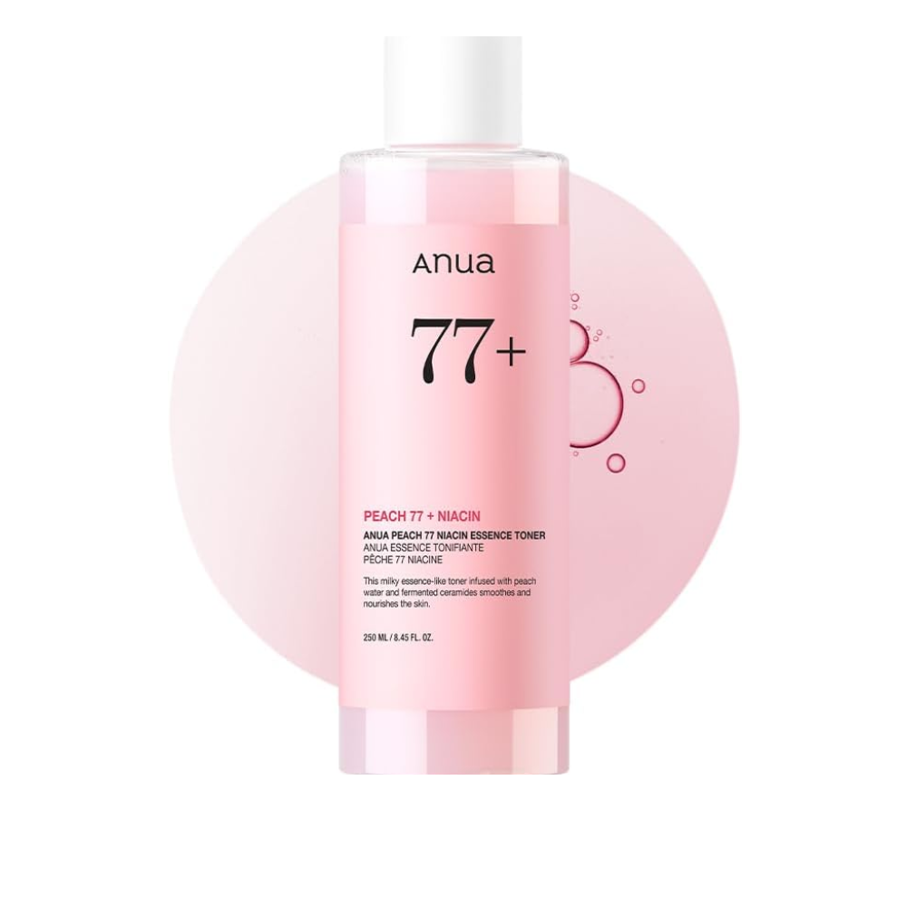 Tônico Facial com Niacinamida e Pêssego Fermentado ANUA – Iluminadora, Suaviza Textura e Prolonga a Maquiagem