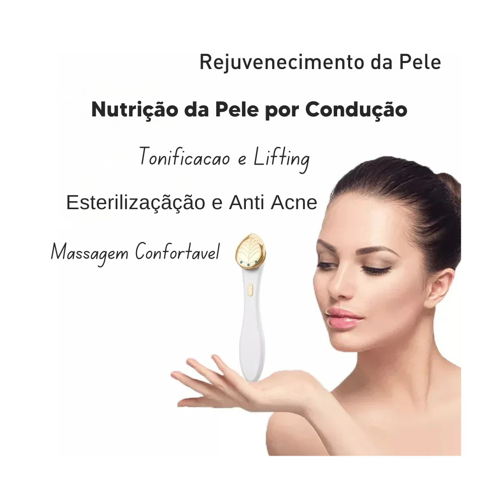 Aparelho de Microcorrente Anti-envelhecimento Spa Face Lifting Completo