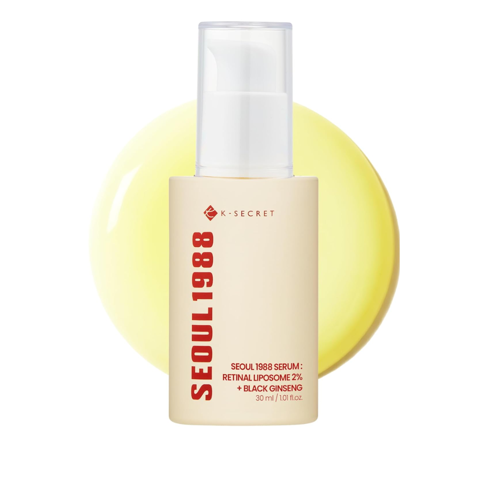 Sérum Facial  Seoul 1988com Retinal 2% Lipossomal – Anti-Idade Avançado para Rugas, Textura Irregular e Tom Desuniforme
