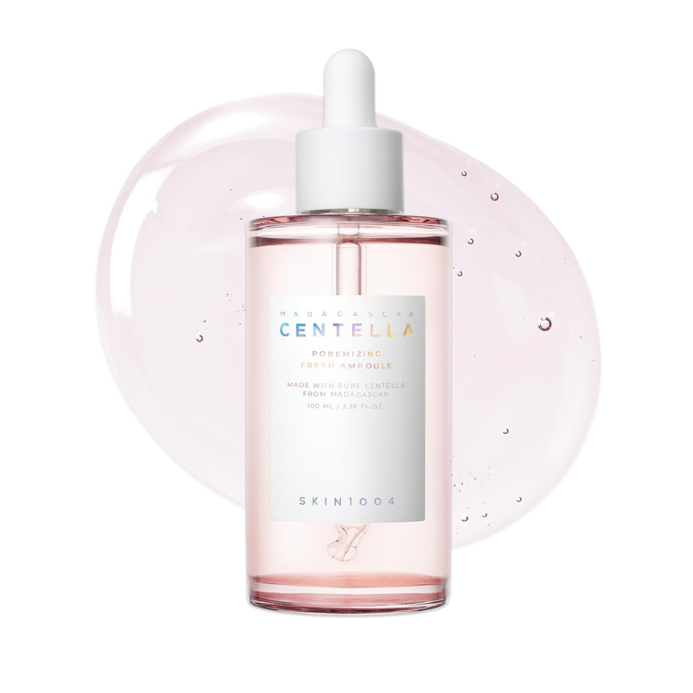 SKIN1004 Centella Pink – Ampola com Sal Rosa do Himalaia para Limpeza Profunda dos Poros, Controle de Oleosidade e Peptídeos Renovadores