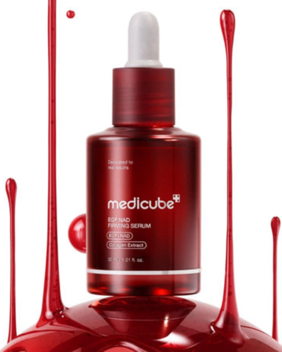 Sérum Firmador Medicube NAD EGF e Colágeno para Rosto e Pescoço Firmeza e Lifting