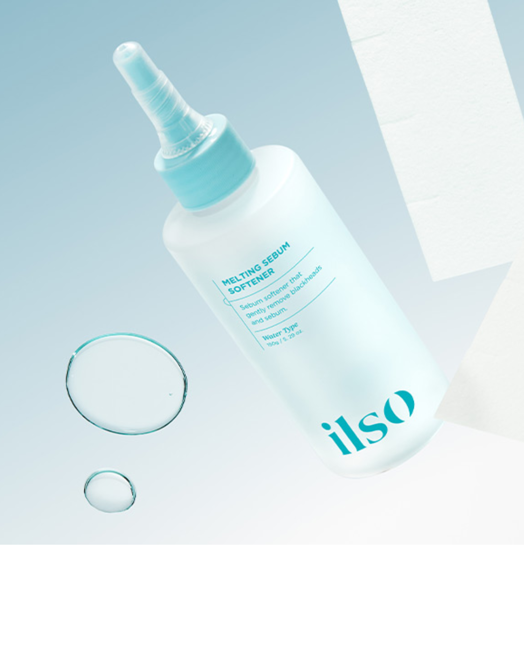 ILSO Melting Sebum Softener 5.29 fl oz – Amolecedor de Sebo para Limpeza de Poros e Filamentos Sebáceos