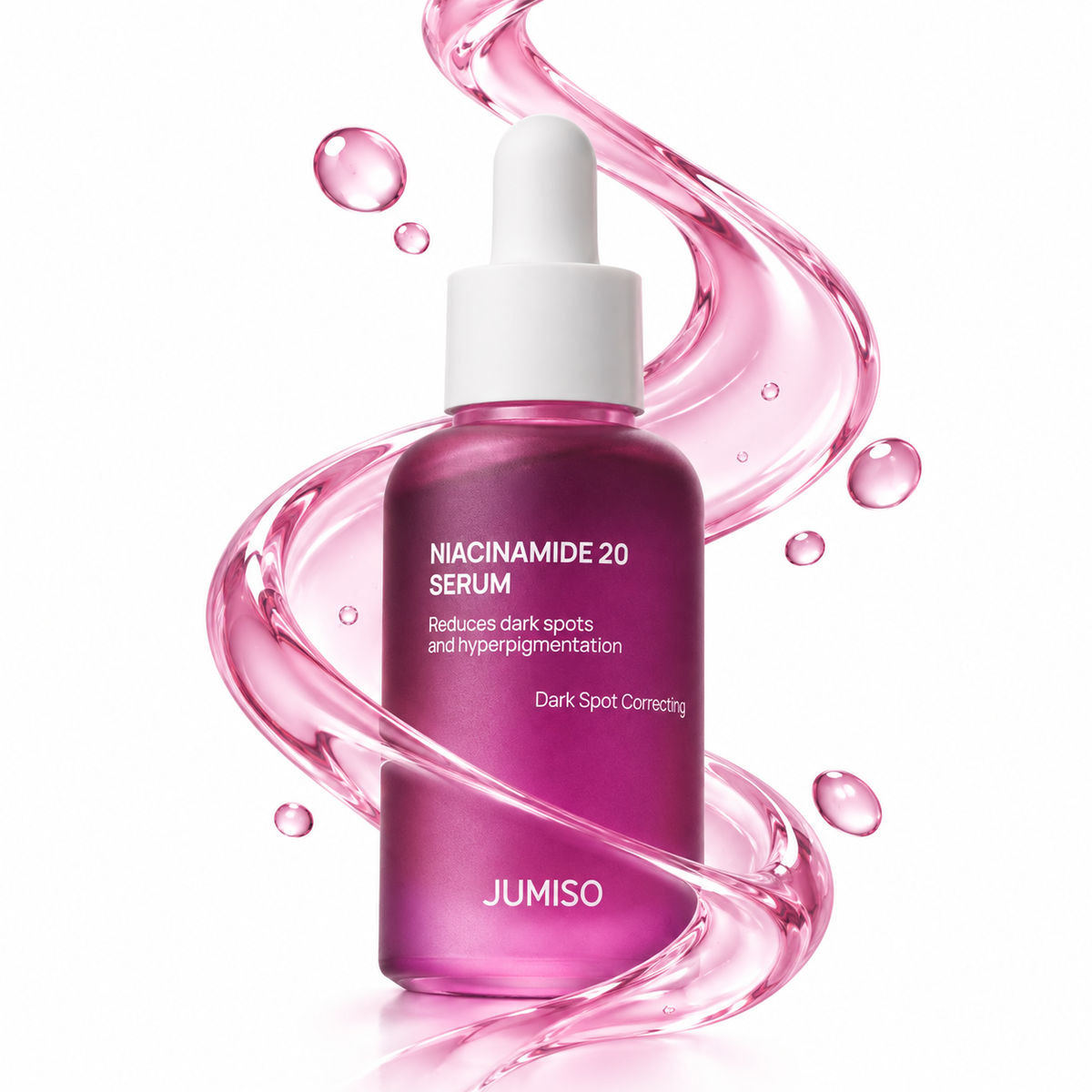 JUMISO Sérum para Manchas Escuras 20% Niacinamida 40ml | TXA, Glutationa, Hexilresorcinol e Centella para Marcas Pós-Acne e Poros