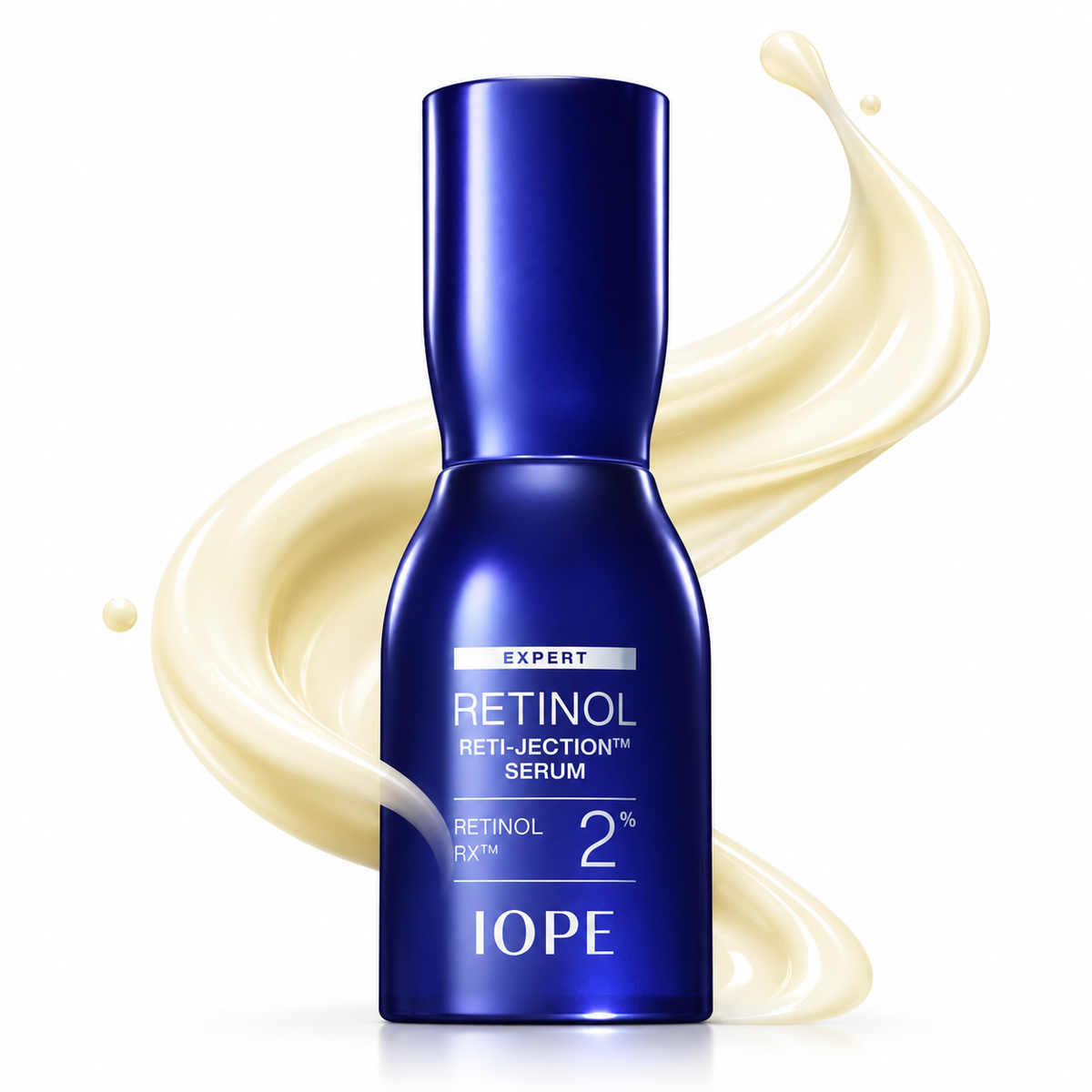 IOPE Expert Retinol RX™ 2% Reti-Jection - Serum Noturno Tratamento Antienvelhecimento Avançado Suaviza Rugas, Firma a Pele e Refina Poros