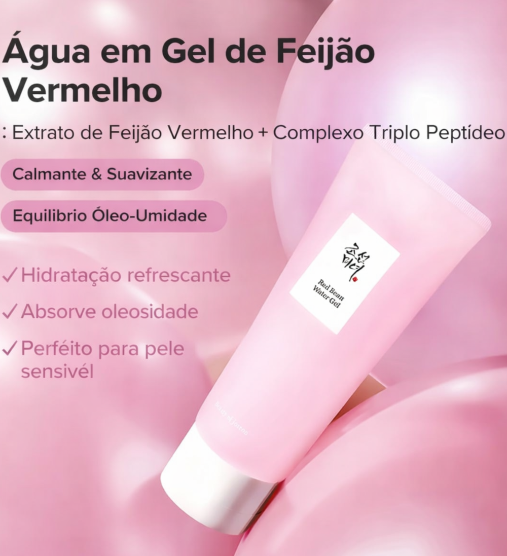Beauty of Joseon Gel Hidratante com Red Bean e Peptídeos - Controle de Oleosidade e Anti Sinais