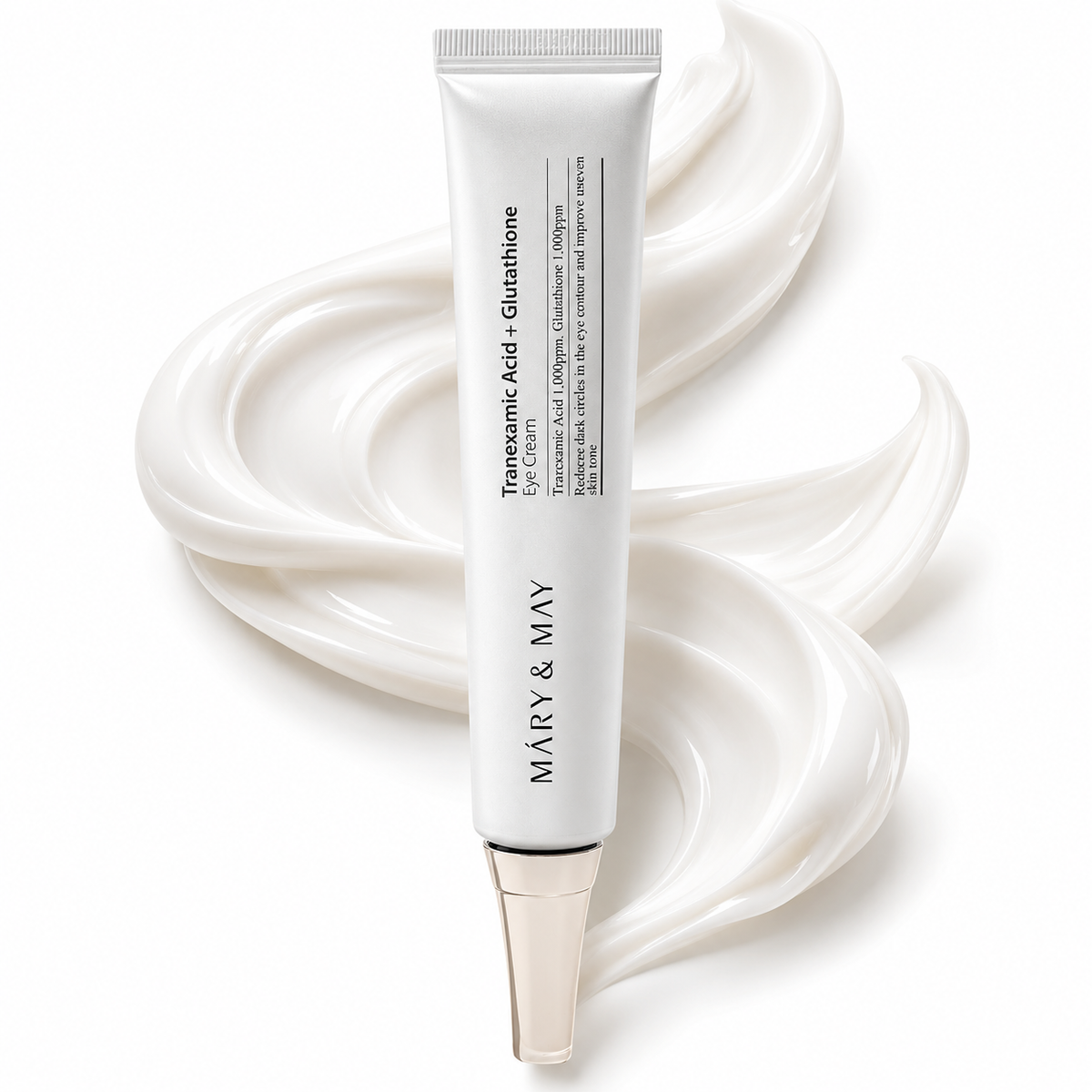 Creme para Área dos Olhos Mary&May Ácido Tranexâmico e Glutationa 30 g Creme para Olheiras e Tom Irregular com Niacinamida