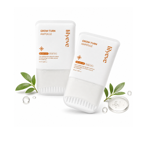 Combo 2 Unidades Lilyeve Hair Grow Care Serum Anti Queda de Cabelo com Exossomos Ampola 100ml Coreana