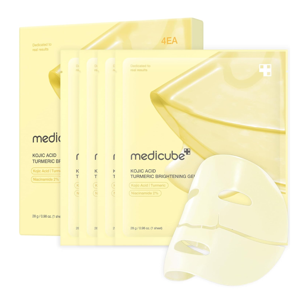Máscara Facial Medicube Anti-Idade com PDRN e Colágeno - Renovação da Pele, Elasticidade e Hidratação 24h