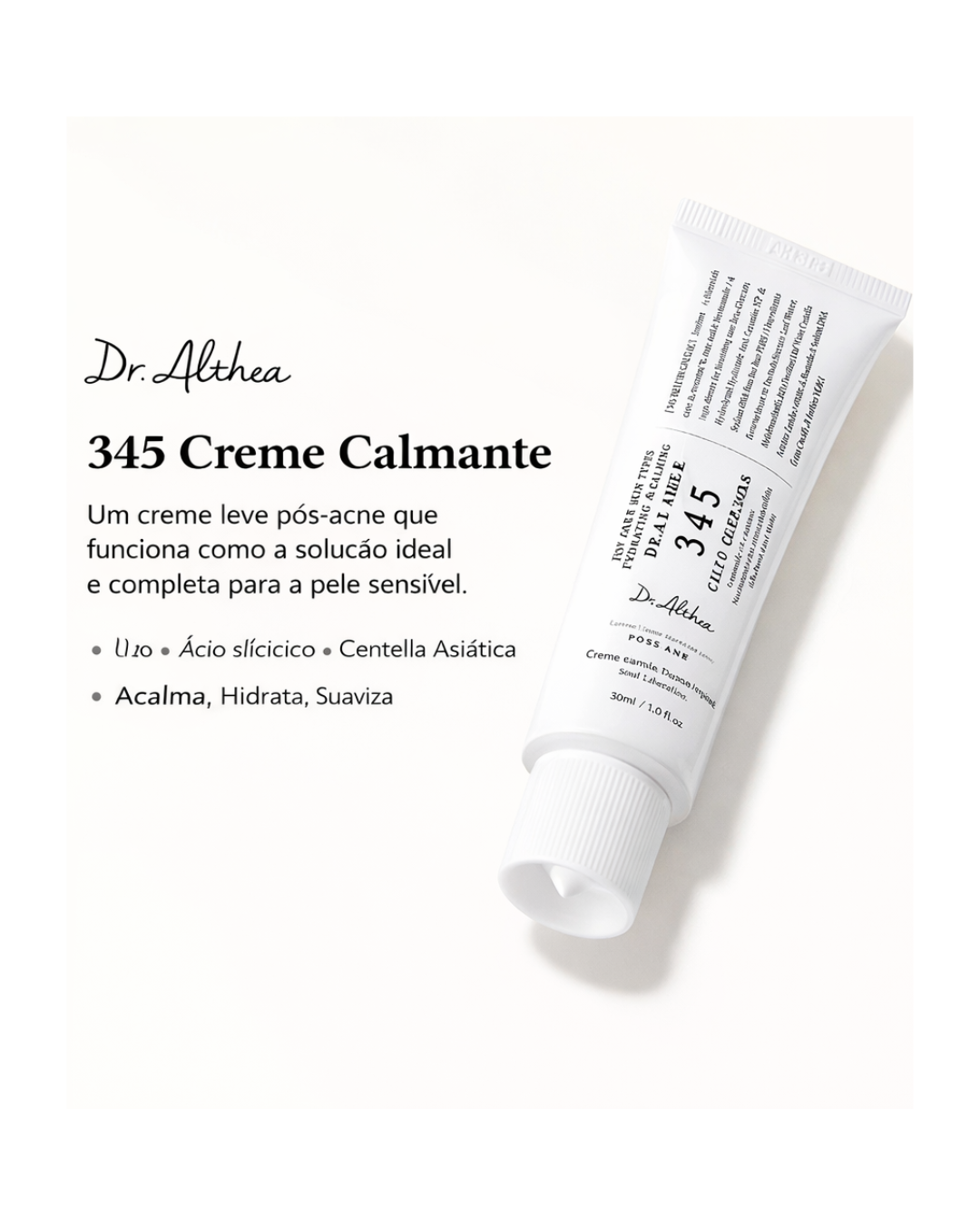 Creme Facial Dr. Althea 345 Relief - Hidratante para Pele Sensível e Acneica