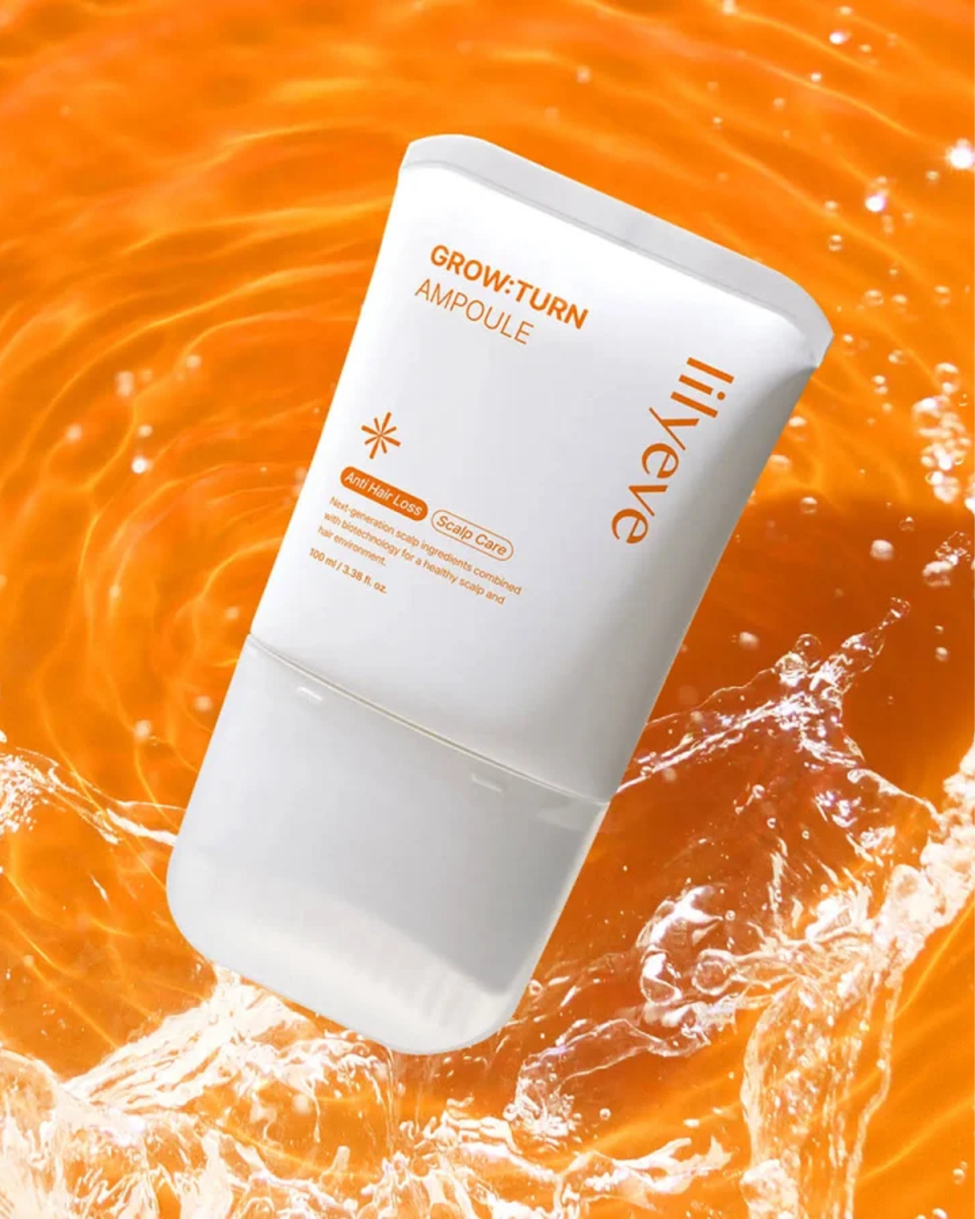 Lilyeve Hair Grow Care Serum Anti Queda de Cabelo com Exossomos Ampola 100ml Coreana