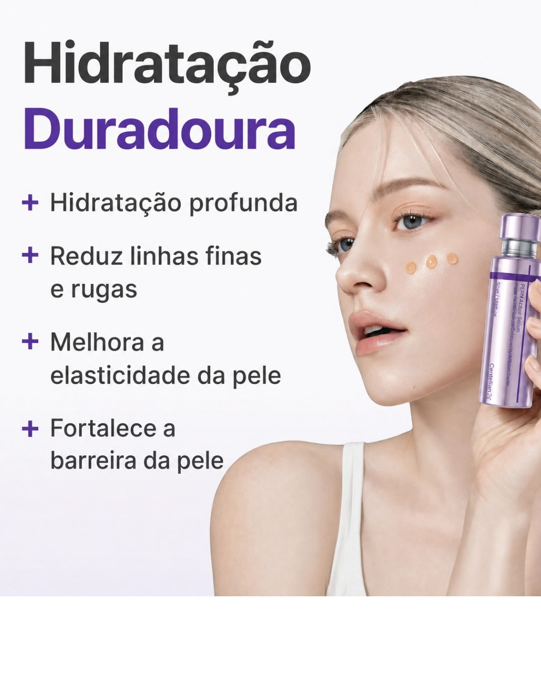 Centellian24 360 ° Sérum Ativo PDRN - Hidratação de 72h, Firmador e Hidratante, Melhora a Elasticidade da Pele