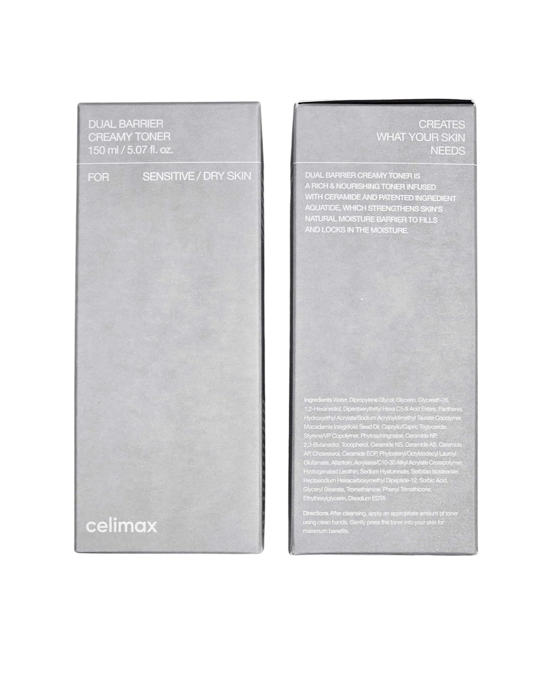Celimax Dual Barrier Creamy Toner – Tônico Facial Cremoso Hidratante para Fortalecer a Barreira da Pele e Equilibrar a Oleosidade