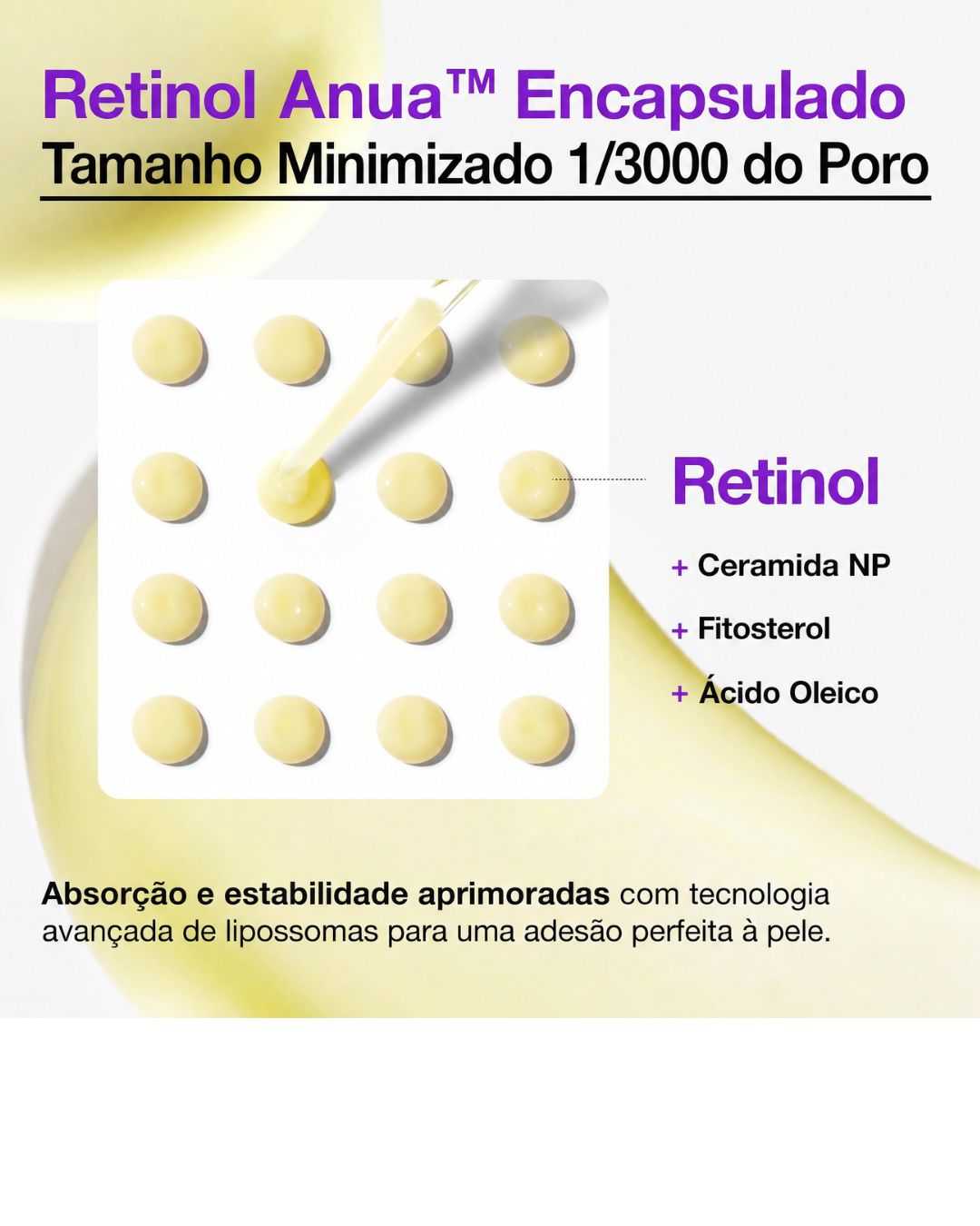 Anua Sérum de Retinol 0,3% com Niacinamida 5% – Renovação da Pele, Textura Suave e Efeito Anti Aging