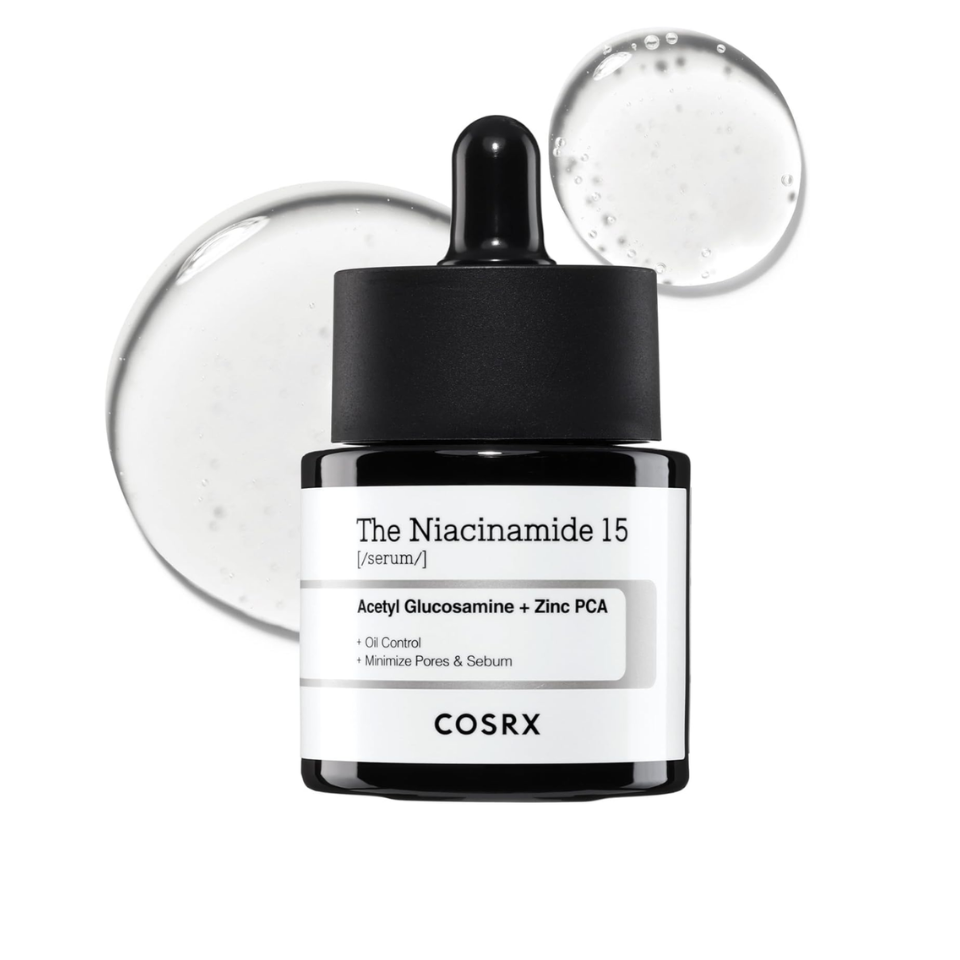 COSRX Niacinamide 15% Face Serum com Zinco 1% para Oleosidade, Poros Visíveis e Textura Irregular