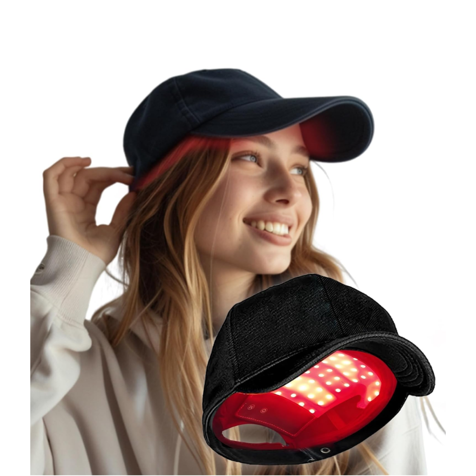 Boné Laser Cap com Tecnologia de Luz de Baixa Intensidade para Cuidados com o Couro Cabeludo
