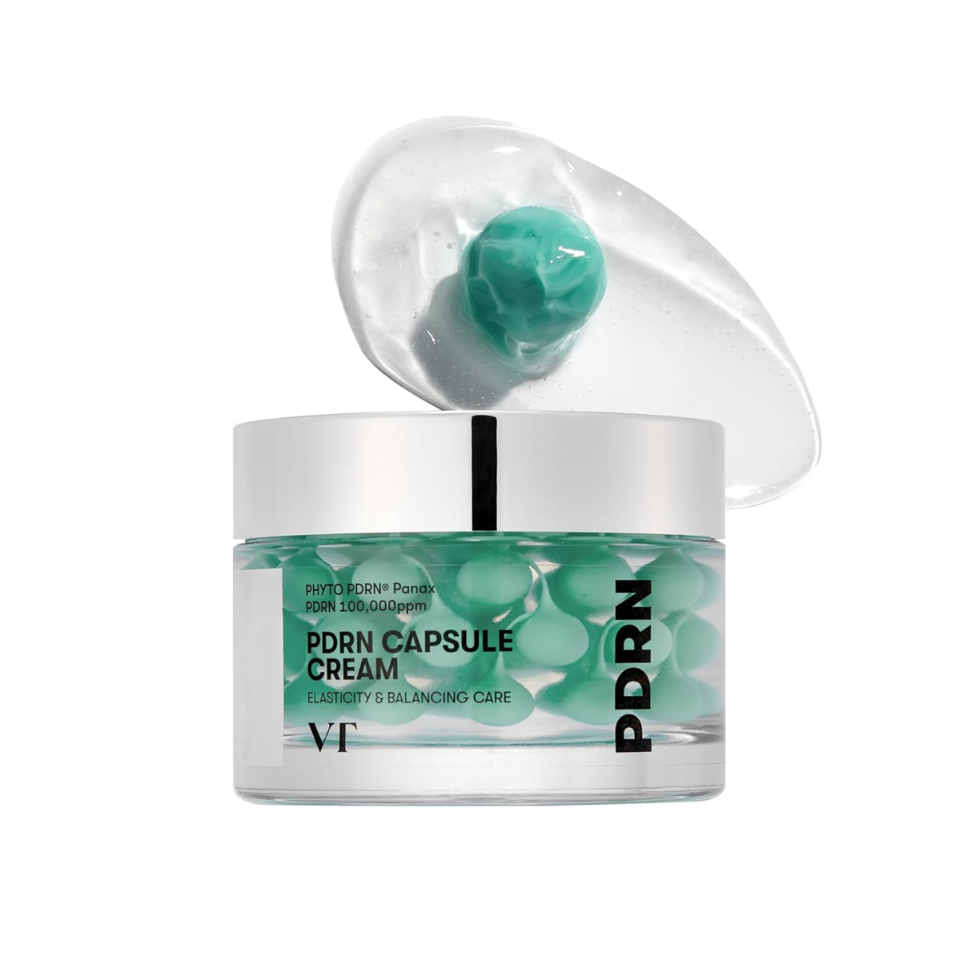 VT PDRN Capsule Cream 100 com Complexo PDRN, 10 Formas de Ácido Hialurônico e 9 Peptídeos – 50 ml