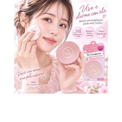 Club Yuagari Suppin Powder: Pó Facial Japonês para Skincare Noturno, Sela a sua Skincare e Controla a Oleosidade e Poros