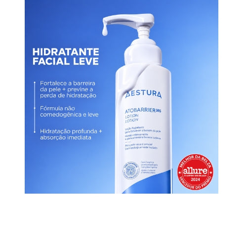AESTURA Atobarrier365 Hidratante Facial Coreano 80ml – Ceramidas e Vitamina E para Pele Seca, Normal e Sensível