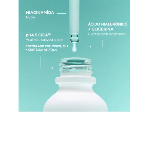 AESTURA A-CICA365 Sérum Calmante 40ml – Para Pele Sensível e Vermelhidão com CICA, Centella Asiática, Zinco, PHA e Ácido Hialurônico