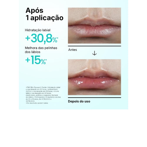 Sérum Labial Anua PDRN Hidratante Labial Coreano com DNA de Salmão, Ácido Hialurônico e Colágeno
