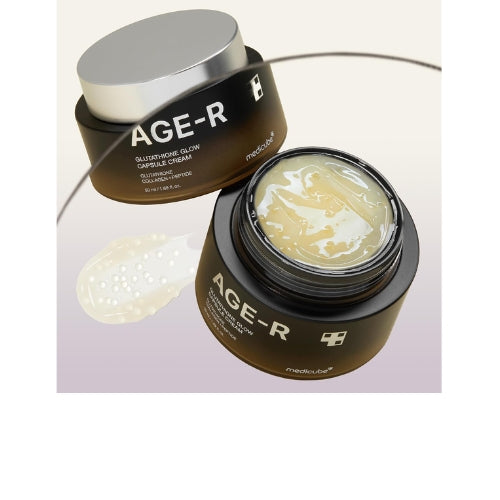 Creme Facial Medicube AGE-R Glutathione Glow Capsule Cream 50 ml Hidratante Coreano com Glutationa, Colágeno e Peptídeos