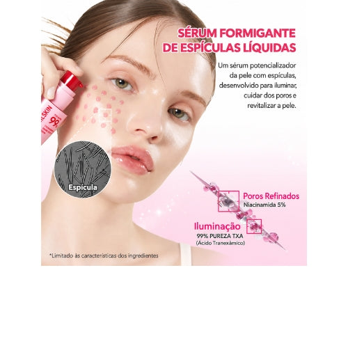 APRILSKIN TXA Niacinamide Toning Shot Serum 30ml – Sérum Facial Iluminador para Poros, Manchas e Tom Irregular