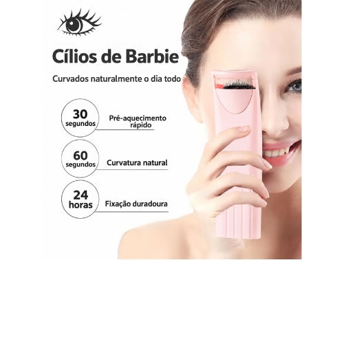 Modelador Elétrico de Cílios Kuko para Curvatura Definida e Efeito de Cílios Encurvados e Alongados