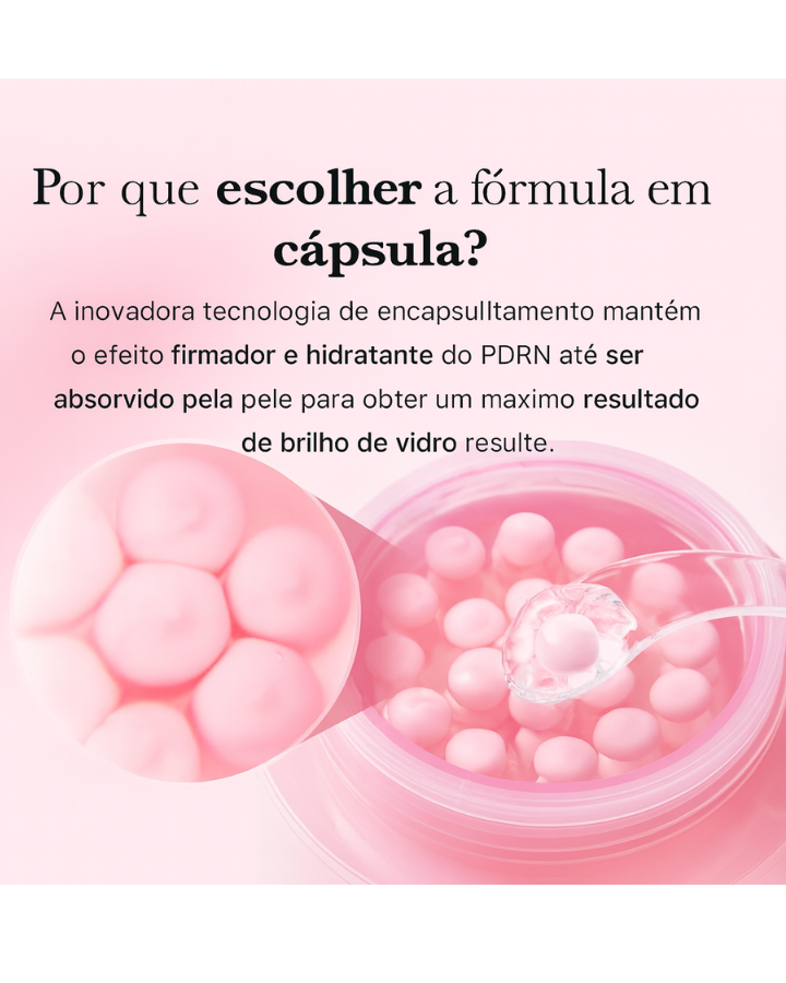 Creme Hidratante Facial Medicube com Cápsulas de Colágeno com PDRN e DNA de Salmão
