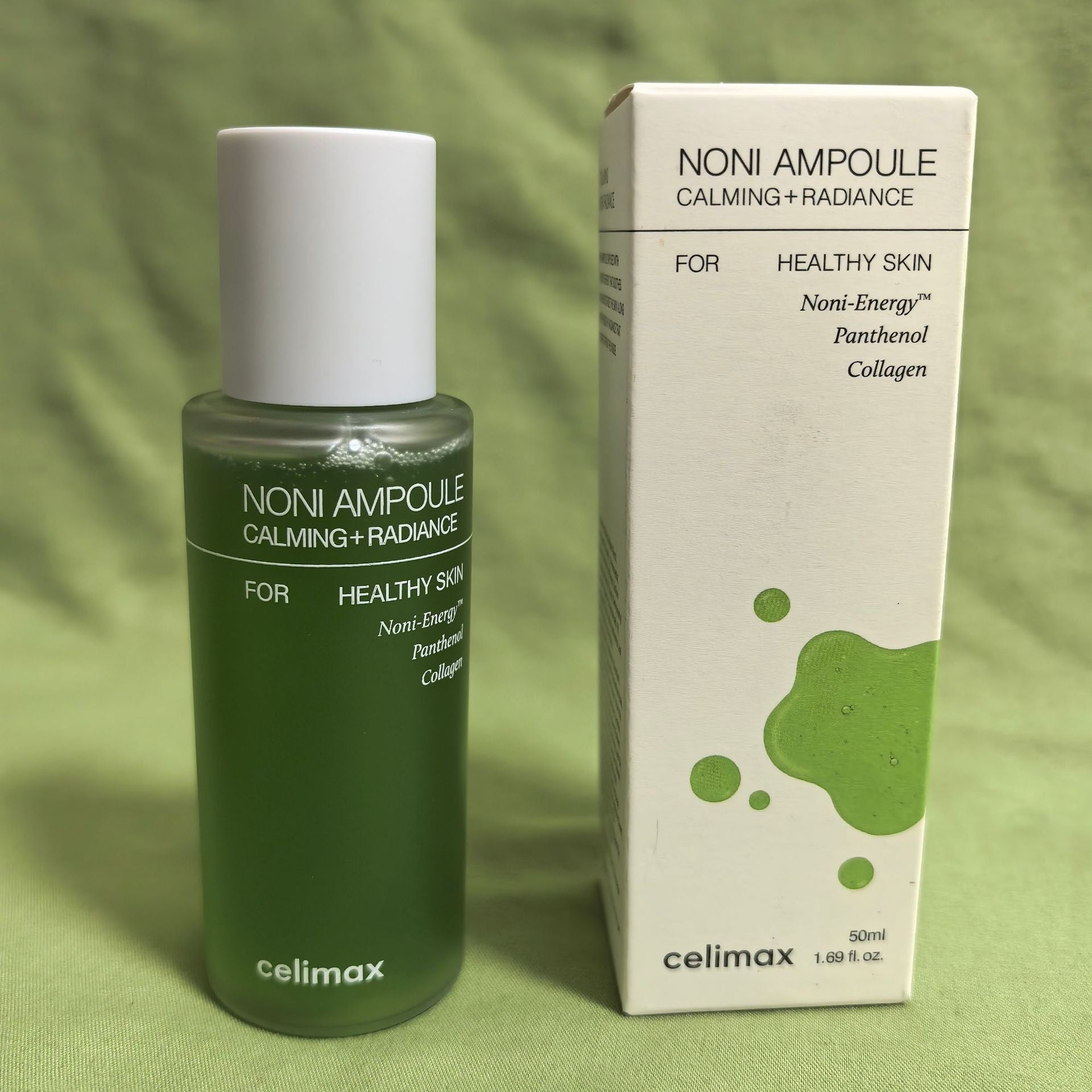 Serum Hidratante Calmante com Noni, Ácido Hialurônico CELIMAX  – Hidrata, Acalma e Reduz Linhas Finas