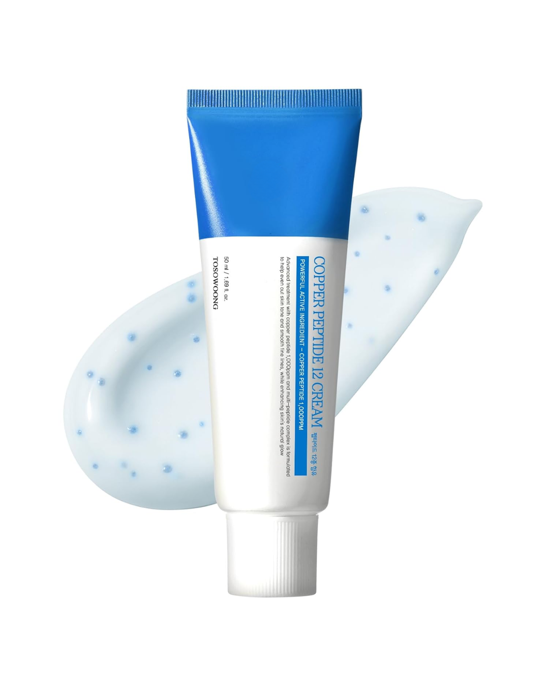 Creme Hidratante Copper Peptide Posewoord 12 com GHK-Cu e Multipetídeos Firmeza e Renovação da Pele