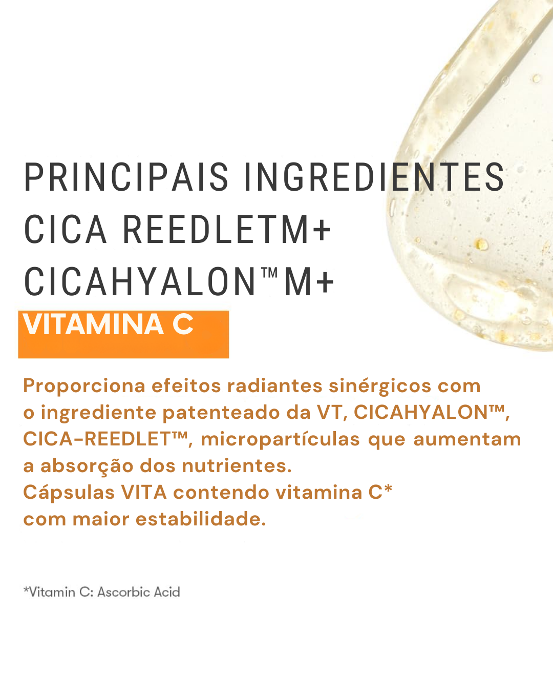 VT Vita-Light Reedle Shot 300 – Sérum Facial com Vitamina C, Niacinamida e CICA Reedle para Luminosidade e Textura (Cópia)