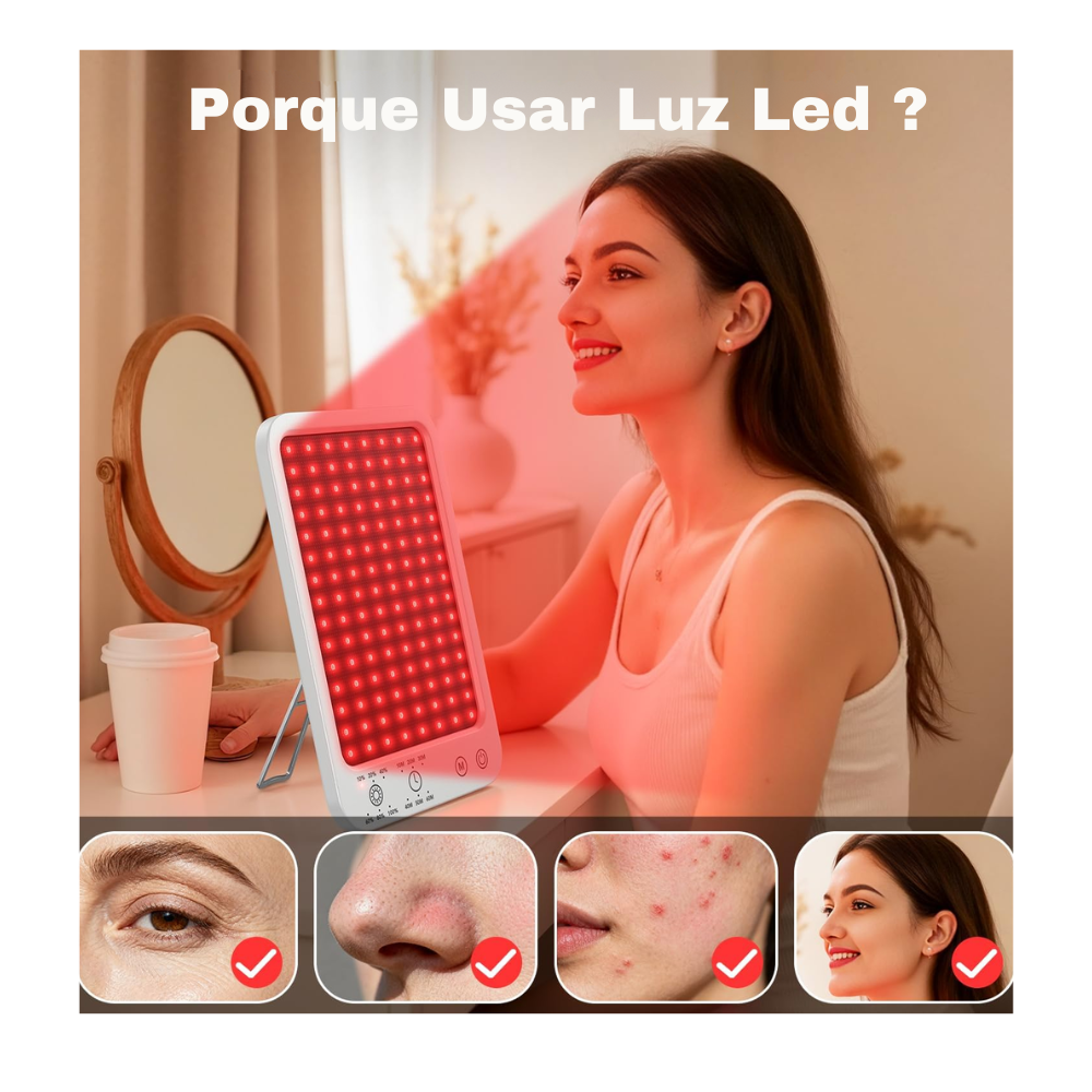 Painel de Led Terapia Astarexin -  luz vermelha anti-inflamatório cuidados com a pele luz 660nm850nm