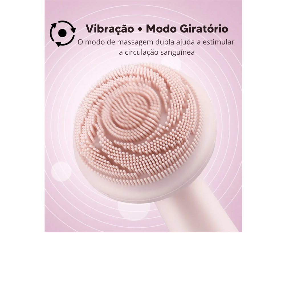 Escova de Limpeza Facial Sônica À Prova D'água, Equipamento de beleza