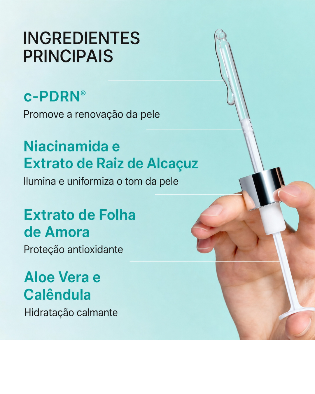 Sérum Rejuvenescedor para Peles Maduras com PDRN de DNA de Salmão | REJURAN® Turnover Ampoule c-PDRN®