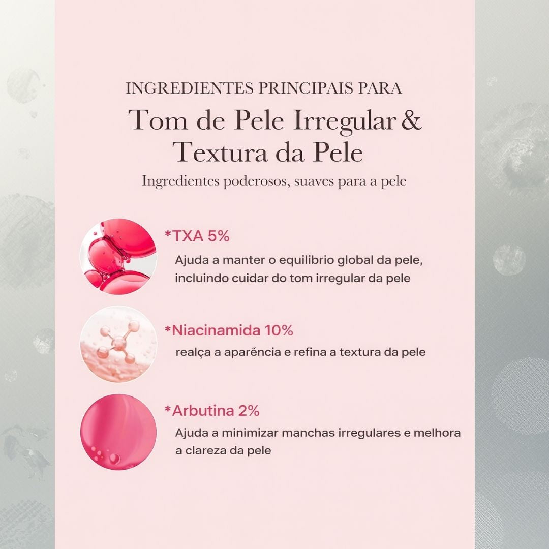 Sérum Medicube TXA 15% + Niacinamida - Clareador de Manchas, Hidratação 72h – Pele Iluminada e Uniforme