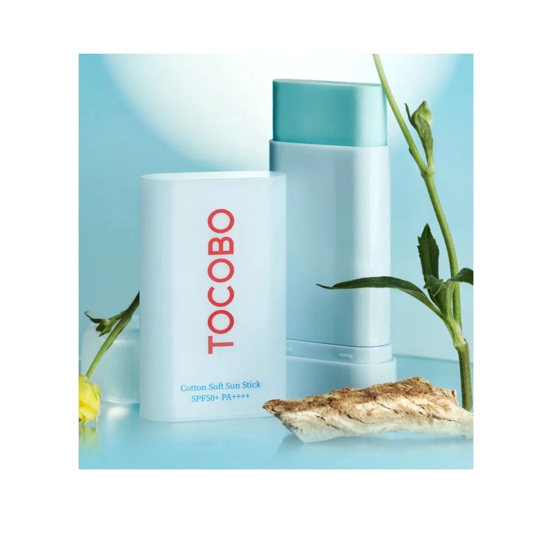 Tocobo Protetor Solar em Bastão FPS 50 – Acabamento Matte, Controle de Oleosidade