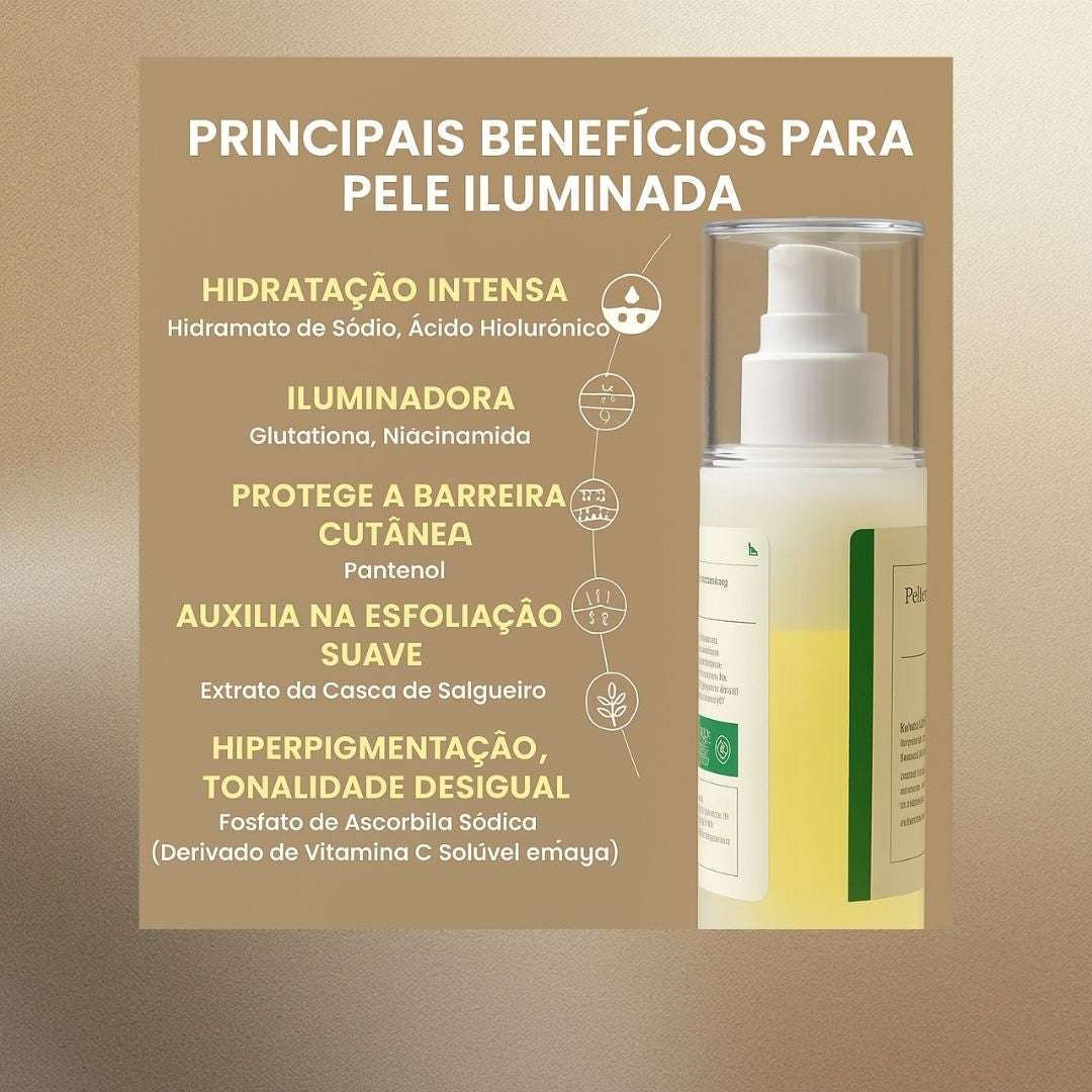 Tônico Iluminador Axis-Y com Glutationa 98% e Niacinamida 5% - Hidratante e Clareador