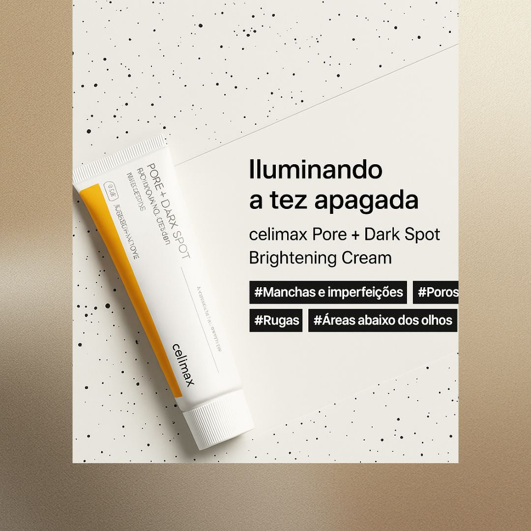 Creme Clareador CELIMAX – TXA, Niacinamida e Ácido Tranexâmico - Clareador e Anti Sinais